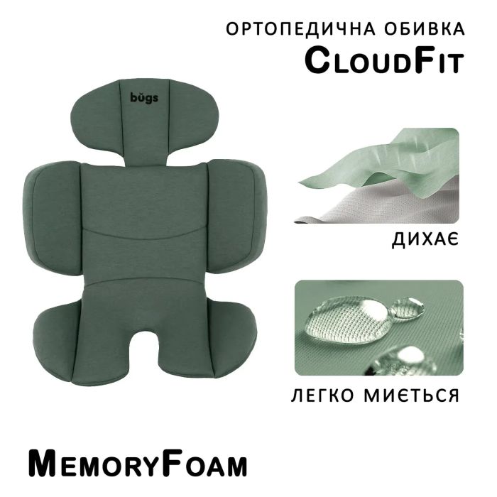 Автокресло Bugs Aera 360° Forest Pine