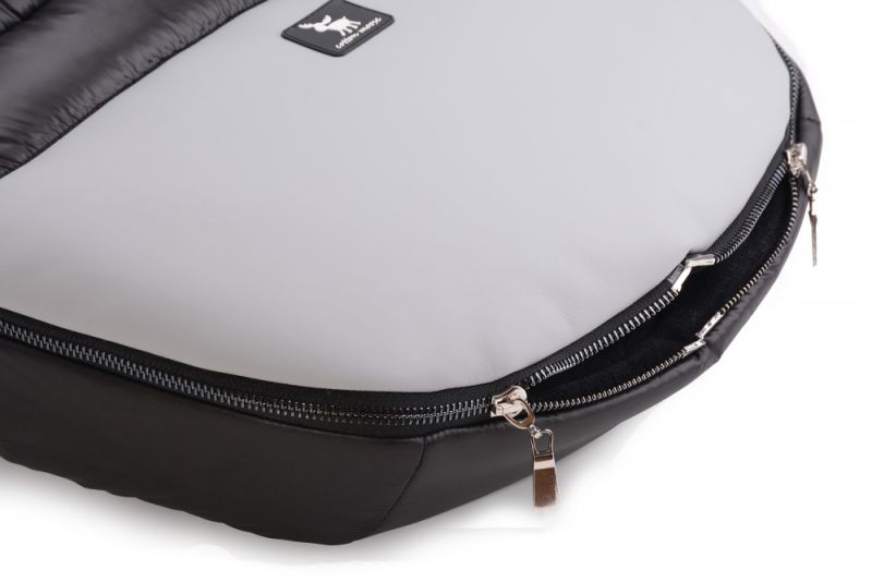 Зимний конверт Cottonmoose Alaska Premium 729/65/107/142 gray (черный-серый)