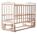 Кровать Babyroom Зайчонок Z200 маятник  без лака