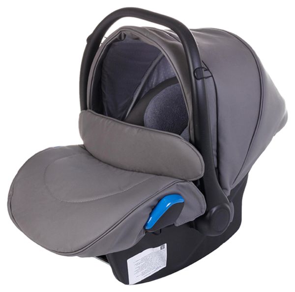 Автокрісло Adamex Kite шкіра 100% сірий