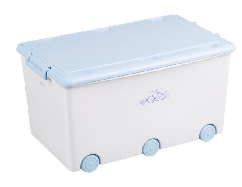 Ящик для игрушек Tega Little Bunnies KR-010 103 white