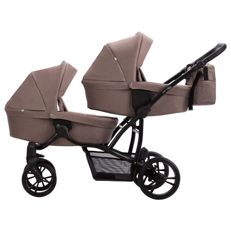 Коляска для двойни Bebetto B 42 21 бежевая