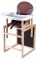 Стульчик- трансформер Babyroom Пони-230 eko без лака пластиковая столешница  капучино-шоколад