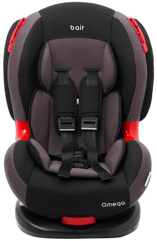 Автокрісло Bair Omega 1/2 (9-25 кг) DO2435 чорний - сірий смоки