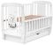 Кровать Babyroom Собачка маятник, ящик, откидной бок DSMYO-3  бук белый Кровать Babyroom Собачка маятник, ящик, откидной бок DSMYO-3  бук белый