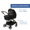 Коляска 2 в 1 Chicco Seety Etna Black