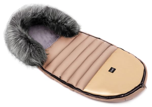Зимовий конверт Bair Polar premium капучино - золота шкіра