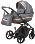 Коляска 2 в 1 Adamex Rimini ECO шкіра 100% RI-254