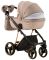 Коляска 2 в 1 Adamex Mimi Polar (Gold) Y847 капучіно - капучіно шкіра (видавлена точка)
