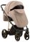 Коляска 2 в 1 Adamex Mimi Polar (Gold) Y847 капучіно - капучіно шкіра (видавлена точка)