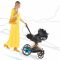Шасси Cybex e-Priam New Generation с каркасом Chrome Black с электроприводом
