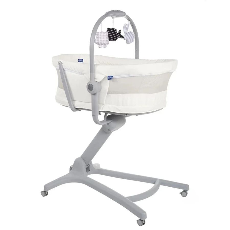 Ліжечко-стульчик Chicco Baby Hug AIR 4 в 1 White Snow