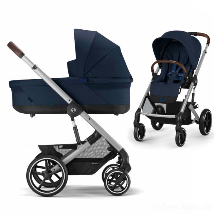Коляска 2 в 1 Cybex Balios S Lux 2025 Ocean Blue