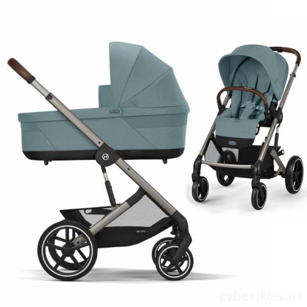 Коляска 2 в 1 Cybex Balios S Lux 2025 Stormy Blue