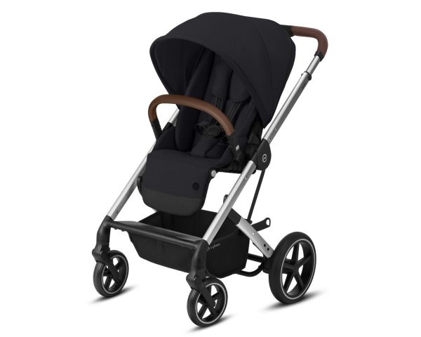 Прогулянкова коляска Cybex Balios S Lux SLV (Deep Black)