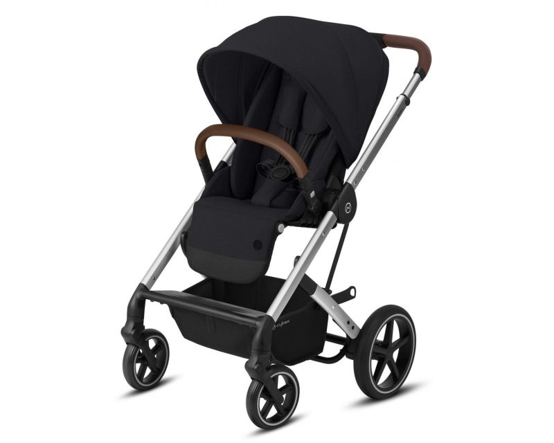 Прогулянкова коляска Cybex Balios S Lux SLV (Deep Black)