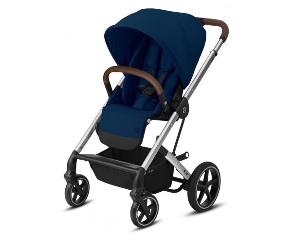 Прогулянкова коляска Cybex Balios S Lux SLV (Navy Blue)