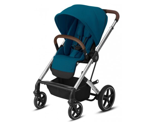 Прогулянкова коляска Cybex Balios S Lux SLV (River Blue)