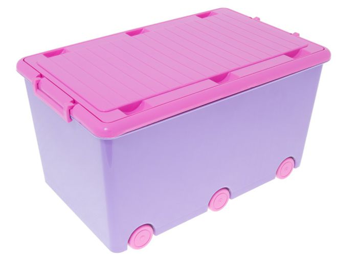 Ящик для игрушек Tega Hamster IK-008 128 dark violet