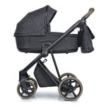 Коляска 2 в 1 Roan ivi Vintage 2.0 Pixel Dark ECO