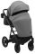 Коляска 2 в 1 Bair Kiwi кожа 100% BK-21/15 серый - графит