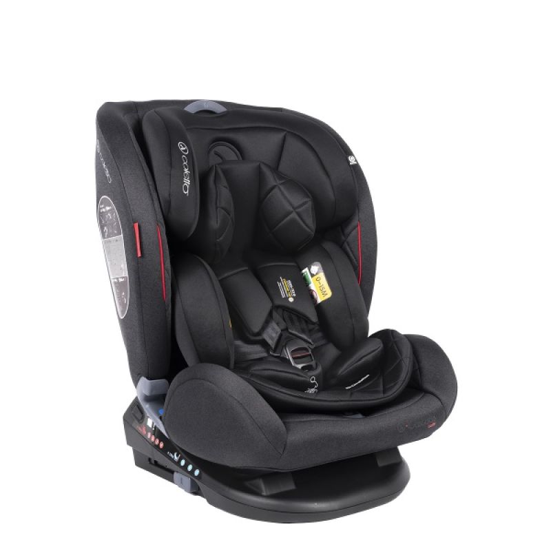 Автокресло Coletto Cascade Izofix 0-36 black, черный