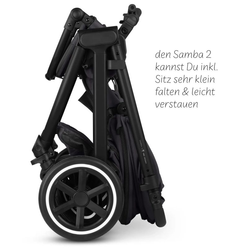 Прогулочная коляска ABC Design Samba 2 Coal