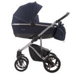 Коляска 2 в 1 Bebetto Bresso Premium SILVER 03