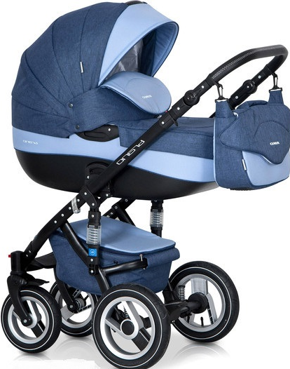 Коляска 2 в 1 Riko Brano 02 Denim Blue