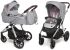 Коляска 2 в 1 Baby Design BUENO 107 GRAY (с вышивкой)