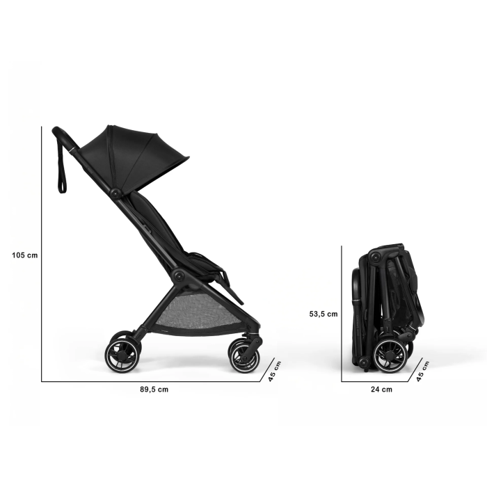 Прогулочная коляска Bumprider Connect Mini Black