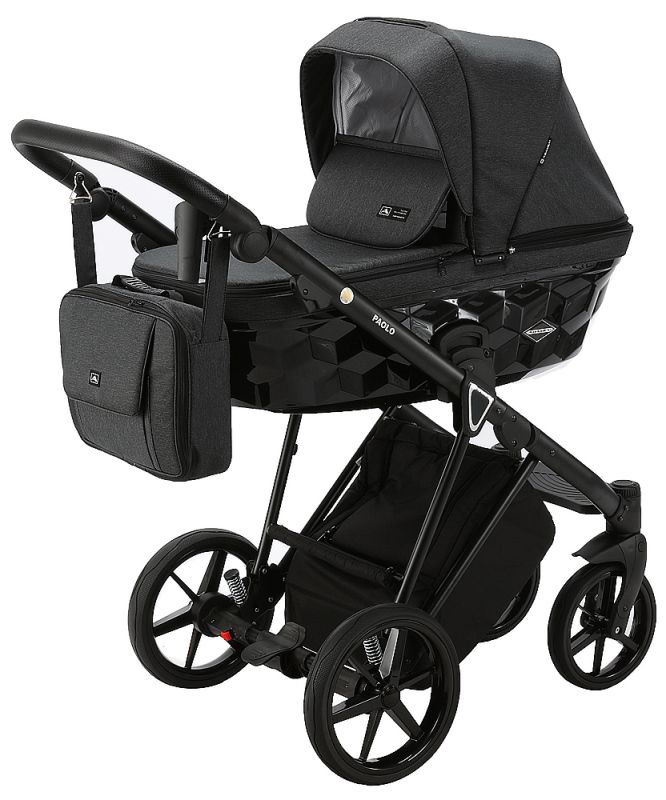 Коляска 2 в 1 Adamex Paolo TK-19 ткань