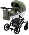 Коляска 2 в 1 Bair Next White Soft 54 зелений