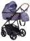 Коляска 2 в 1 Bair Cross CR-04 графит джинс (с синим отливом)