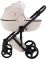 Коляска 2 в 1 Adamex Luciano jeans BC1 бежевий