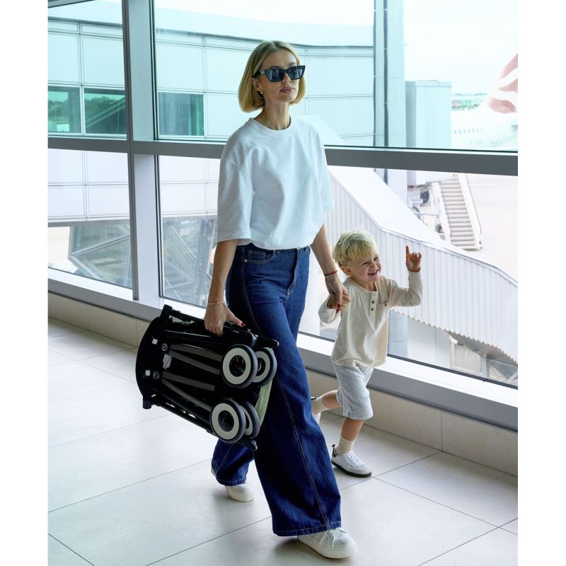 Прогулочная коляска Cybex Libelle BLK Canvas White