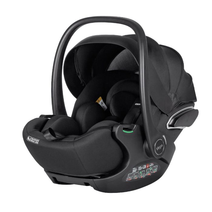 Автокресло CARRELLO Vega CRL-14101 Absolute Black i-Size 40-87см ISOFIX