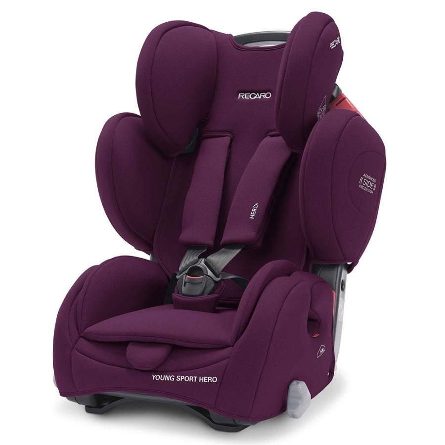 Автокресло RECARO Young Sport Hero Core Very Berry