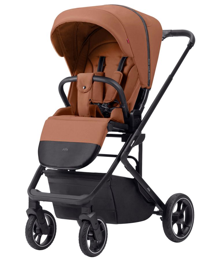 Прогулянкова коляска CARRELLO Alfa 2023 CRL-5508 Sunset Orange