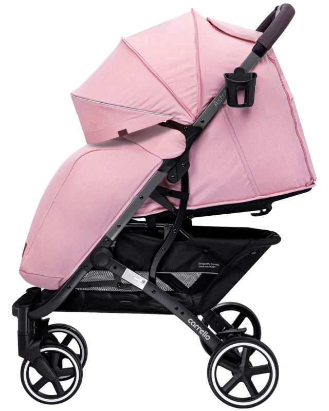 Коляска прогулочная CARRELLO Astra CRL-5505/1 Apricot Pink +дощовик S /1/