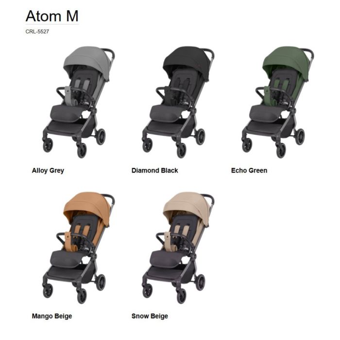 Прогулянкова коляска CARRELLO Atom M CRL-5527 Mango Beige