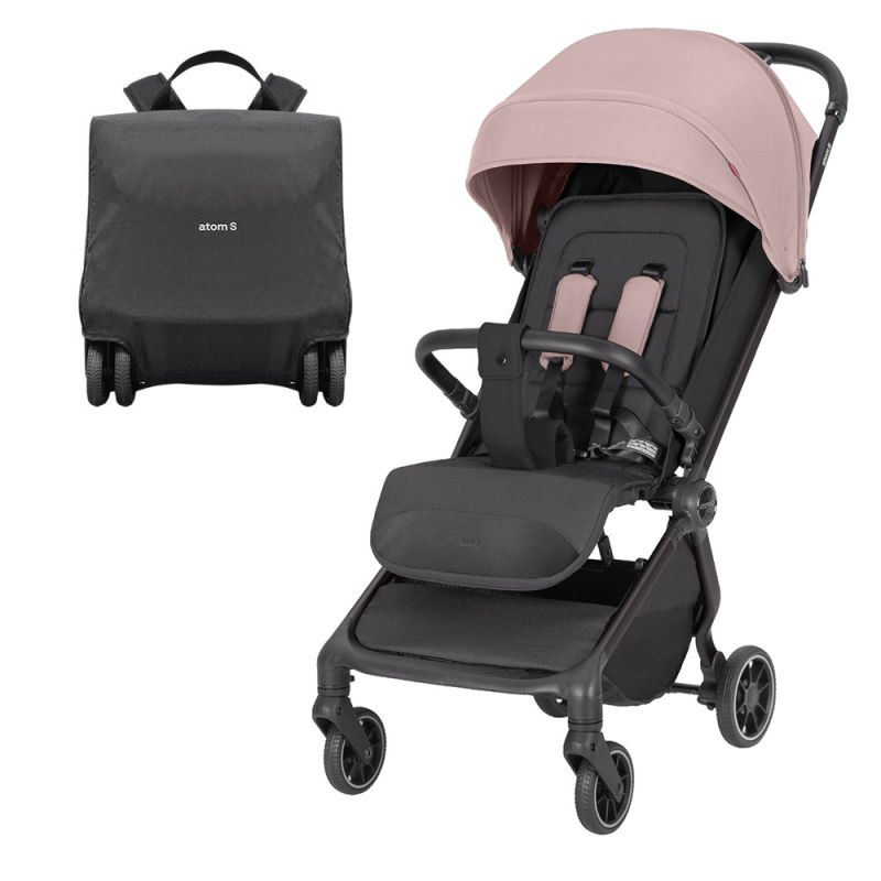 Коляска прогулочная CARRELLO Atom S CRL-5526 Blossom Pink