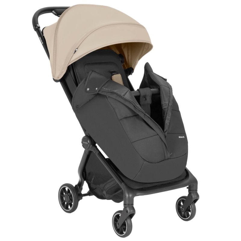 Прогулянкова коляска CARRELLO Atom S CRL-5526 Ceramic Beige