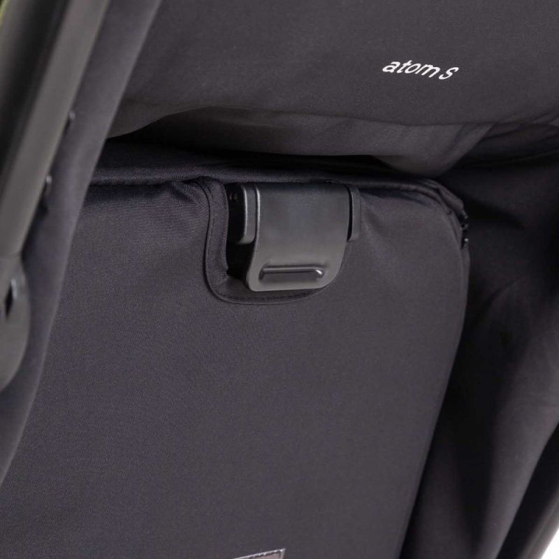 Прогулянкова коляска CARRELLO Atom S CRL-5526 Storm Black