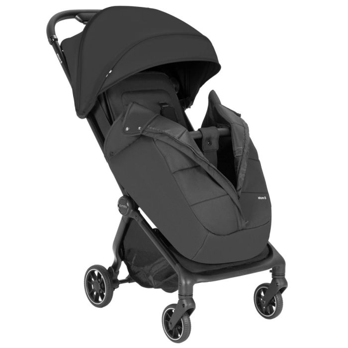 Коляска прогулочная CARRELLO Atom S CRL-5526 Storm Black