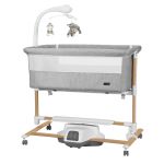 Детская кроватка-качалка CARRELLO Bloom CRL-10304 Anchor Grey Wooden