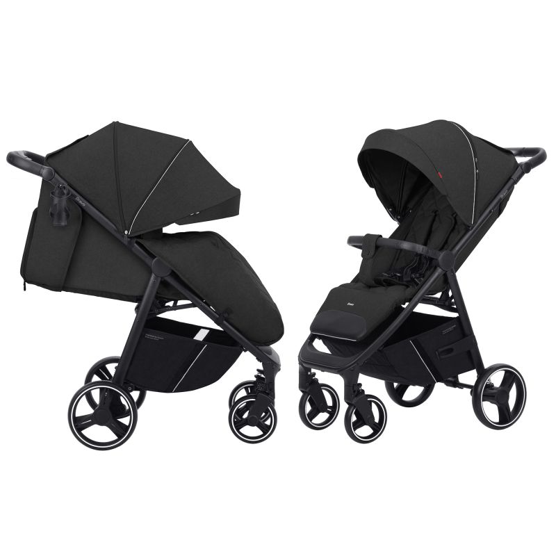 Коляска прогулочная Carrello Bravo 2023 CRL-8512 Pure Black