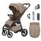 Коляска прогулочная CARRELLO Bravo Carbon CRL-5530 Ketch Beige
