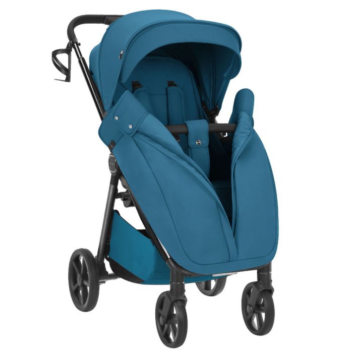 Коляска прогулочная CARRELLO Bravo Carbon CRL-5530 Azure Blue