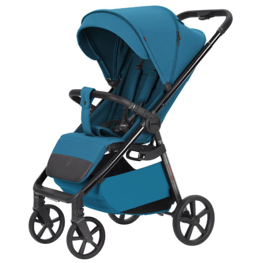 Коляска прогулочная CARRELLO Bravo Carbon CRL-5530 Azure Blue